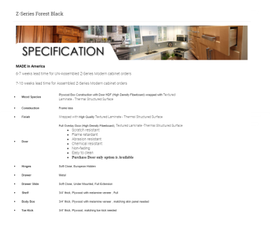 Z-Series Forest Black